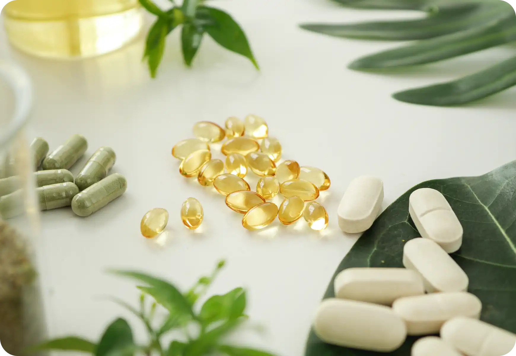 different types of supplements and vitamins