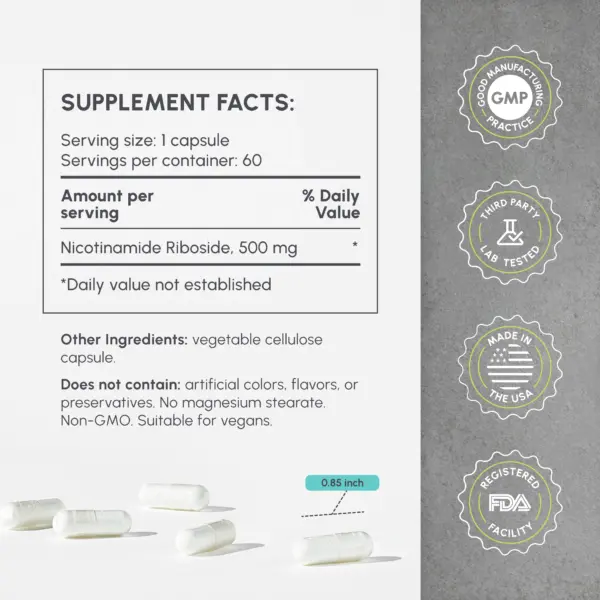 Nr supplement facts
