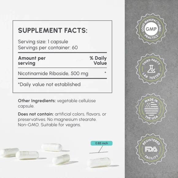 Nr supplement facts